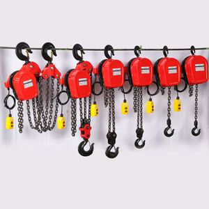 380V Dhs G80 rantai listrik baja katrol blok 1 2 3 5 Ton rantai lampu untuk pertanian dan bengkel digunakan untuk dijual - Product Image 2