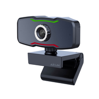 Webcam USB PC HD 1080P dengan Mikrofon Terintegrasi untuk Windows OS Android untuk Rumah dan Video W80 Webcam Integree Au Microphone