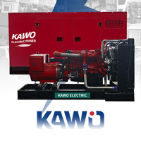 Kit Générateur Diesel pour Chantier 100-350kW Démarrage Automatique Châssis Ouvert/Silencieux Remorque Panneau de Distribution de Carburant Support 24/7