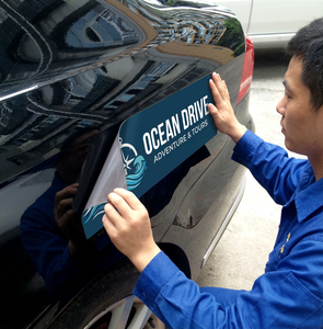 Autocollants magnétiques personnalisés pour voiture, <span class=keywords><strong>aimant</strong></span> doux haute résistance, résistant aux UV, autocollants magnétiques réutilisables pour camion de service de plomberie - Product Image 5