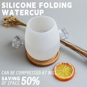 Portable Water Travel Coffee CoffeTea Silicon Mug Outdoor <b>Camping</b> Silicone Drinking Wine <b>Cup</b> Fpr Wine - Product Image 3