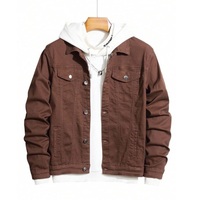 Blouson en jean pour homme inspiré des routes hivernales, respirant, écologique, service OEM, logo personnalisé, usage quotidien, coupe décontractée, robuste
