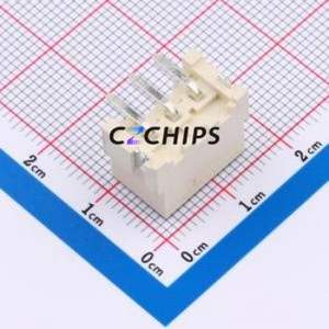 WAFER-VH3.96-3PLT-W1-P Wire-to-Board Pin Header SMD,P=3.96mm Connector 1x3P 3.96mm Vertical Mount 3P - Product Image 2