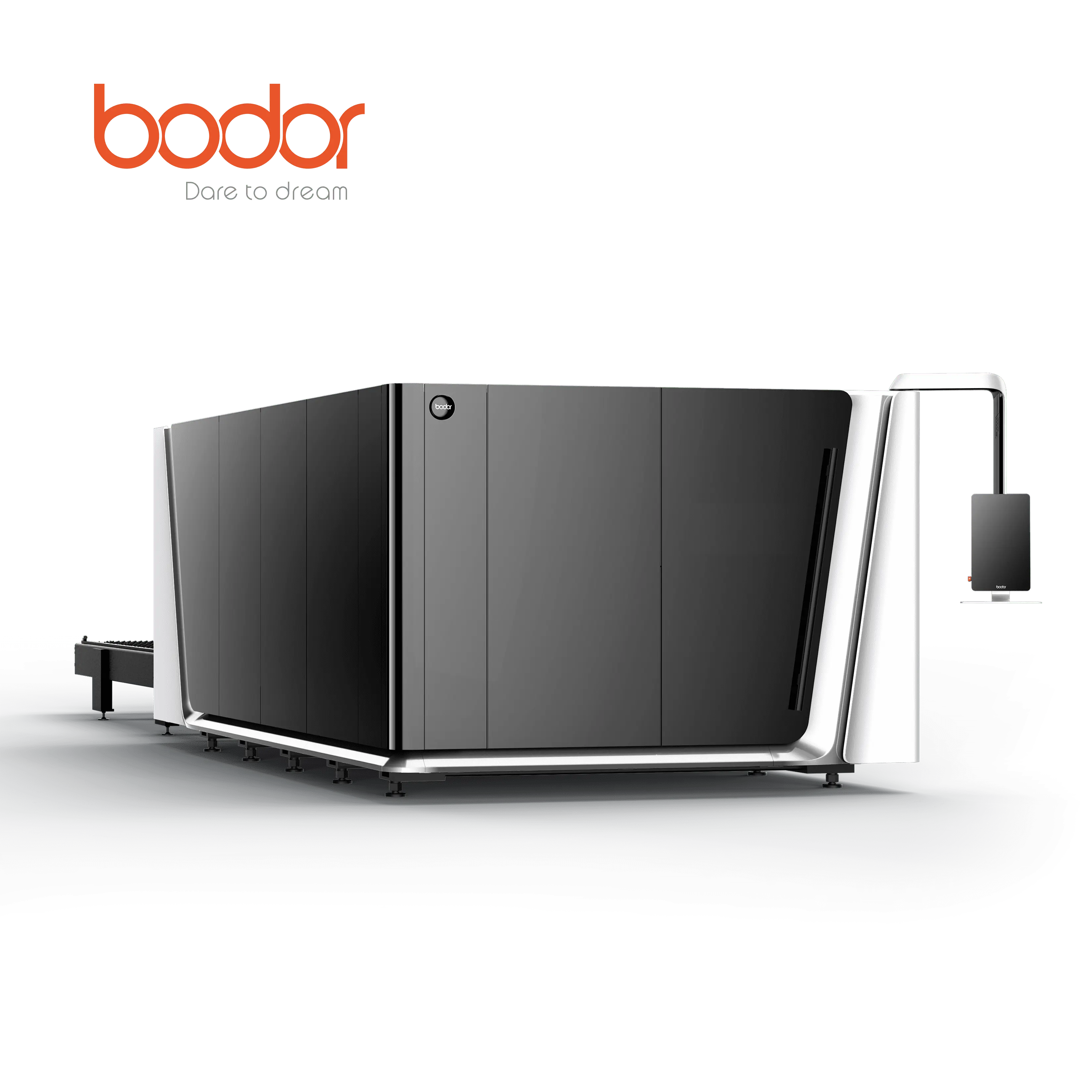 Utilisation économique de série C de Bodor sur la découpeuse de laser de fibre de décoration de la publicité délai de livraison de 20 jours