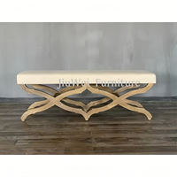 Tabouret ottoman français moderne antique, banc de salon pour salon, hôtel, chambre à coucher, meubles