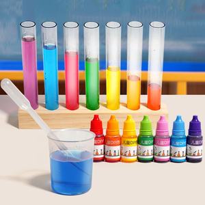 Brinquedo de Pigmento para Pintura, Tubo de Teste Colorido, Tinta para Colorir, DIY para Crianças, 8 Cores para Aprendizado de Pintura - Product Image 2