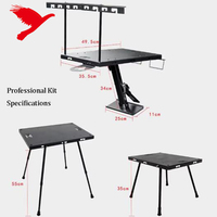Accessoires de voiture : Table de camping portable pour coffre arrière avec boucle de verrouillage pour Mercedes-Benz Vito V-Class W447 2014-2025