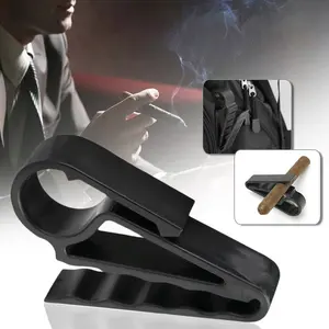 Hot Selling Golf Cigar Holder Plastic Clip Cigarette Accessories Portable Golf Course Cigar Holder