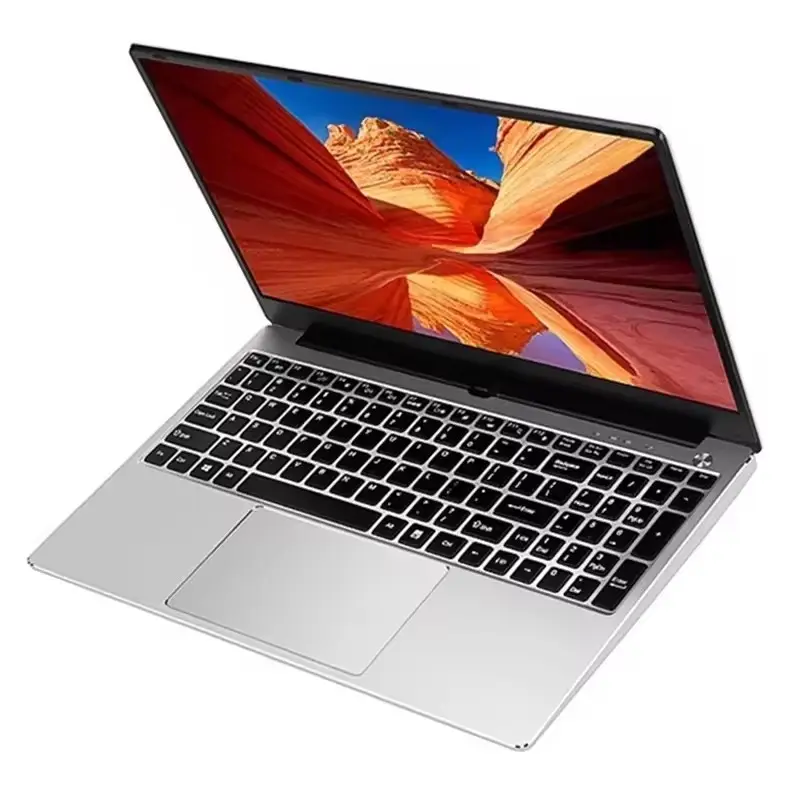 2024 a buon mercato nuovo 15.6 pollici Intel Celeron J4105 Notebook PC DDR4 8GB 12GB Ram 512G 1000GB SSD Oem computer portatile Business Home School