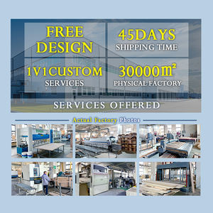 Libreria Modulare in Legno Ecologica Stile Francese Tradizionale Completamente Personalizzabile con Ante Curve a Parete per Studio e Ufficio - Product Image 6