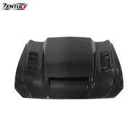Capot en fibre de carbone style TF pour Ford Mustang 2015-2017, capot moteur ventilé modifié, accessoires de tuning