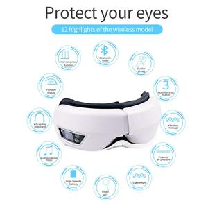 Masajeador de Ojos de música recargable de Venta caliente inalámbrico con función de control de sincronización de compresión de calor y vibración - Product Image 3