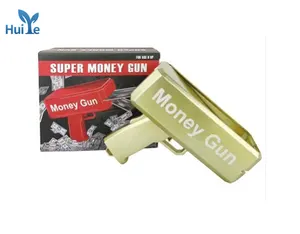 Huiye Money Shooter Handheld Laat Het Regent Gun Paper Spelen Cash Gun Voor Films Game Party Speelgoed Geld Gun Gun