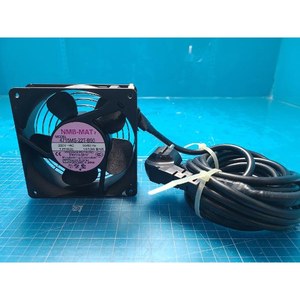 พัดลมระบายความร้อนแบบแกน AC รุ่น NMB-MAT 4715MS-22T-B50 มือสอง สภาพเดิม อะไหล่อุปกรณ์เซมิคอนดักเตอร์ยี่ห้อ Legacy - Product Image 6