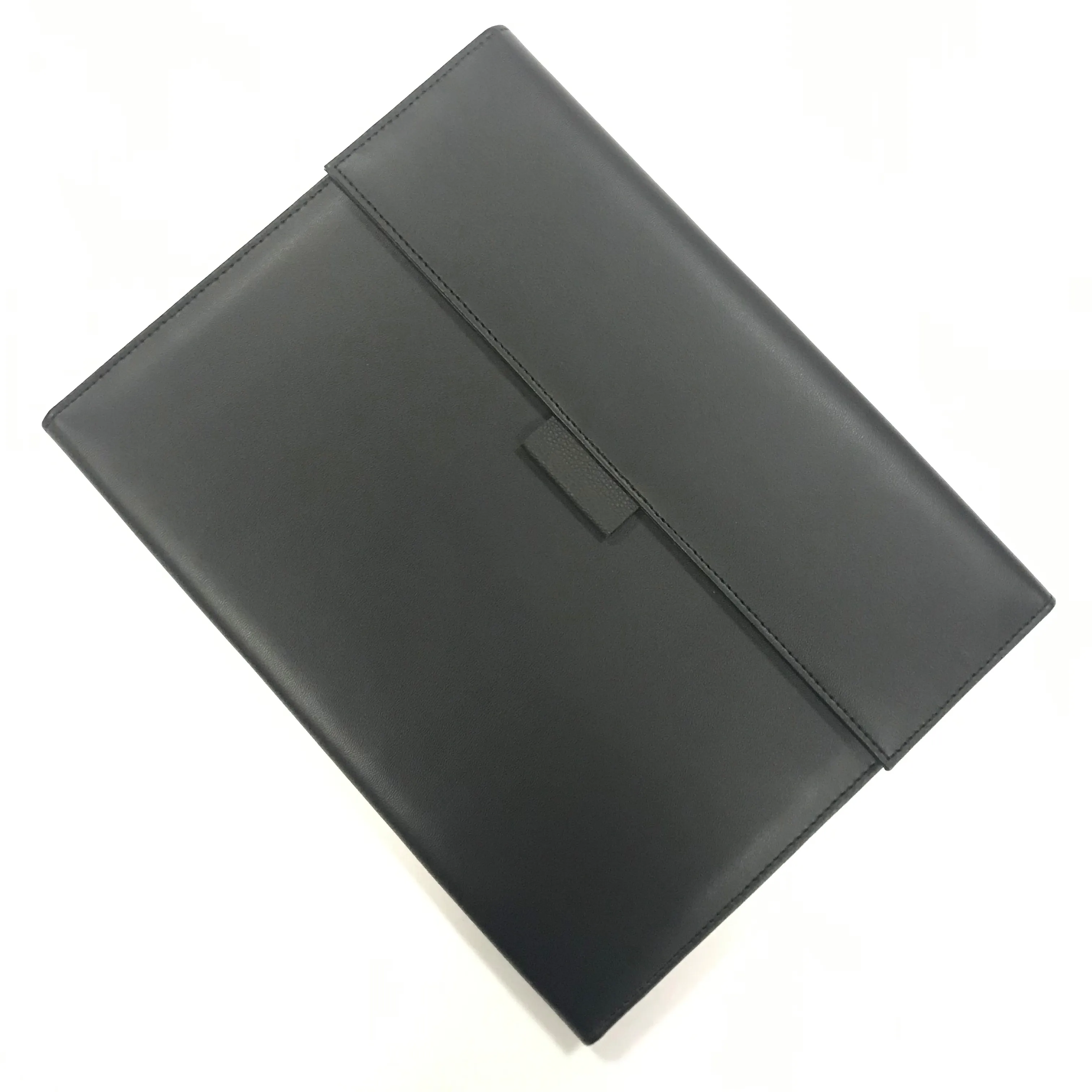 Penutup Kulit PU Lipat Tiga Produk Baru Magnet Folder A4 Muti-fungsi Portable Folder Lipat Folder