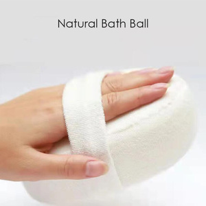 Natural Loofah Sponge Bath Brush Exfoliating Massage Tool For Adults 1 Piece - Product Image 4