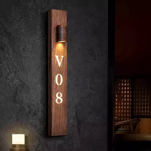 2025 חדש dסמל בית מלון חדר סימן רטרו דלת מספר חדר מלון אין מפריע לנו מגמות קלאסי - Product Image 1