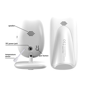 किंगफिट कैमरा बेबी मॉनिटर नाइट विजन टू-वे स्लीप मॉनिटर 2.4 इंच एलसीडी डिस्प्ले तापमान डिटेक्शन वीडियो बेबी मॉनिटर - Product Image 4