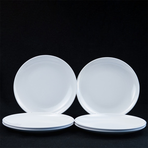 <span class=keywords><strong>Platos</strong></span> <span class=keywords><strong>de</strong></span> <span class=keywords><strong>Melamina</strong></span> <span class=keywords><strong>de</strong></span> 10 Pulgadas, Juego <span class=keywords><strong>de</strong></span> Vajilla para Uso en Interiores y Exteriores, Resistentes a Roturas, Plato Blanco, Apto para Lavavajillas - Product Image 6