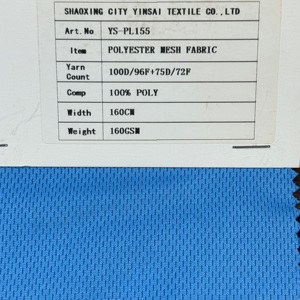 Trọng Lượng Nhẹ Cho Polyester Lưới Vải Dệt Kim Cho Mùa Hè Thể Thao Quần Áo Mỏng Sợi Ngang Dệt Kim Cho Thoải Mái Trang Phục - Product Image 6