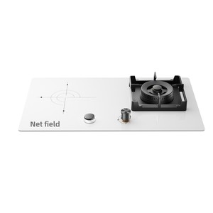 Table de <span class=keywords><strong>cuisson</strong></span> combinée gaz et électrique, usage domestique, cuisinière à gaz avec minuteur, <span class=keywords><strong>plaque</strong></span> à induction, encastrable, une électrique et une gaz, gaz - Product Image 4