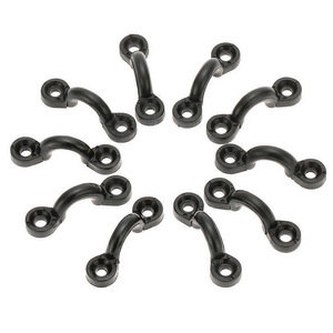 LCO-SPORT Clip de fixation arrière en plastique pour gouvernail de kayak, orientable, avec vis, pour accessoires de canoë et kayak - Product Image 2