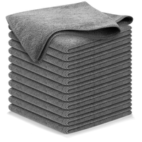 Serviette en microfibre ultra absorbante pour éliminer la saleté et les liquides, pour un brillant sans traces sur les miroirs
