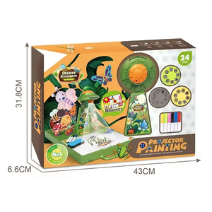 Nouveau jouet <span class=keywords><strong>d</strong></span>'apprentissage précoce 3 en 1 enfant Projection planche à <span class=keywords><strong>dessin</strong></span> bricolage assemblage vis bloc jouets pour enfants cadeaux - Product Image 6