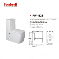 Pas cher Prix One Piece Céramique WC Toilette Sanitaire pour Salle De Bains Laver Sanitarios Toilette