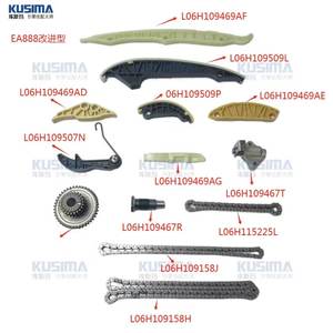 Kit catena tendicatena motore Kusima EA888 per Audi A3 A4 A5 A6 Golf MK6 Jetta Tiguan Passat B6 <span class=keywords><strong>2</strong></span>.0T 1.8T 06H 105 209 - Product Image 6