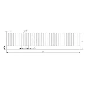 China ISO fábrica OEM personalizado disipador de calor 6063 perfiles de aluminio extrusión CPU y faros LED disipadores de calor