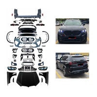 Modificación y actualización de coche 2014-2018, kit de carrocería 2023 con parachoques delantero, capó, guardabarros, parachoques trasero y portón trasero para BMW X5 F15
