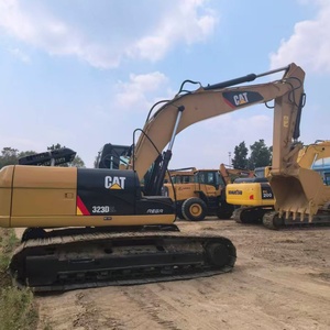 รถขุดตีนตะขาบ CAT323D มือสอง 23 ตัน พร้อมอุปกรณ์เครื่องจักรก่อสร้าง Excavadora Cat323d2 323dl ชั่วโมงการใช้งานต่ำ สภาพดี - Product Image 1