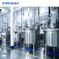 Système de préparation de boues entièrement automatique SOPHON en acier inoxydable 304/316L pour anode en silicium-carbone de batterie à ions sodium