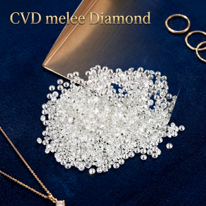 Diamantes Cultivados en Laboratorio, Corte Redondo, Tamaño Pequeño 0.8-3mm, Venta Caliente en el Mercado - Product Image 1