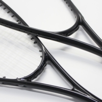 Raquette de squash professionnelle JINHONG JH Model Sport Training, haute qualité, carbone léger, équipement sportif de compétition sur mesure.