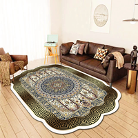 Çin Fabrikası Toptan Polyester Makine Yapımı Kristal Kadife Yatak Odası Halıları ve Kilimleri Oturma Odası Büyük Boy