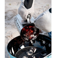 Allume-feu pour barbecue en acier inoxydable rapide Auplex, cheminée à charbon de bois, résistant à la corrosion, portable pour barbecue en plein air