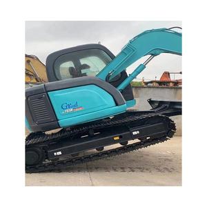 Excavadora de pluma oscilante Kobelco Sk70 usada de 7 toneladas en buenas condiciones para la venta Excavadora Sk70 Sk55 Sk50 sk75 Japón original Digger - Product Image 1