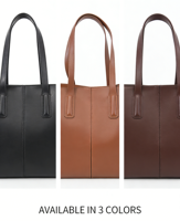 Sac fourre-tout en PU marron grande capacité avec logo personnalisé 2026, sac à bandoulière décontracté et imperméable pour femme