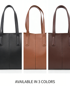 <span class=keywords><strong>Sac</strong></span> fourre-tout en PU <span class=keywords><strong>marron</strong></span> grande capacité avec logo personnalisé 2026, <span class=keywords><strong>sac</strong></span> à bandoulière décontracté et imperméable pour femme - Product Image 3