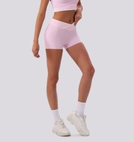 Nouveaux shorts de yoga taille haute, anti-transpiration, infroissables, ajustés, effet seconde peau, design push-up fessier, pour femme, taille XL