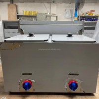 Friteuse électrique professionnelle en acier inoxydable avec limiteur de température pour frites et poulet frit (type KFC)