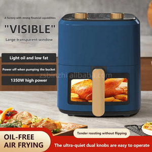 Fashion <b>Kitchen</b> Easy Cooking Less Fat Easy to Clean Non-stick CoatingElectric Digital 5L Air Fryer Digital Air Fryer - Product Image 5