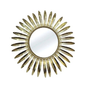 New Best Quality Custom Handmade Design <b>Silver</b> Plated Metal Wall <b>Mirror</b> Luxury Metal - Product Image 1