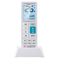 Chunghop Ventes directes d'usine Nouveau design Télécommande avec détection intelligente Télécommande à lumière LED avec éclairage