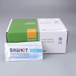 Segurança Alimentar Kit Teste Rápido Furazolidona (<span class=keywords><strong>AOZ</strong></span>) Kit para Peixe e Camarão - Product Image 2