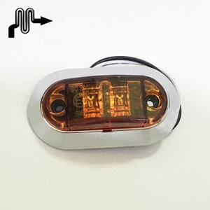 Lampu indikator sinyal belok trailer, 2 LED, lampu indikator sinyal belok, dua warna 10-30v, lampu penanda samping, lampu peringatan untuk truk lori traile - Product Image 5