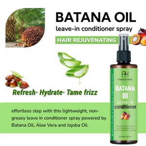 Spray revitalisant sans rinçage à la kératine et à l'aloe vera, anti-frisottis, hydratant pour <span class=keywords><strong>cheveux</strong></span> secs, bouclés et <span class=keywords><strong>afro</strong></span>, avec logo personnalisé, 250 ml - Product Image 2