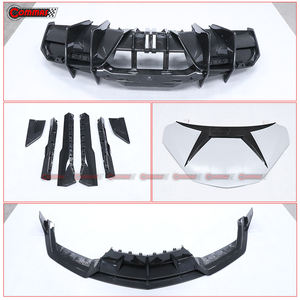 Kit Carrosserie en Fibre de Carbone Sec Style MSY pour Lamborghini Revuelto : Lame Avant, Jupes Latérales, Capot Moteur, Élargisseurs d'Ailes - Vente Flash - Product Image 6